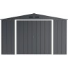Casa in metallo grigio 10x10 Duramax by Ezooza 3023 x 3221 x 1961 mm soluzione di stoccaggio premium con sistema di ventilazione