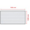 5 Lastre di Policarbonato Corrugato "SuperDur" ONDA 76/18 mm CLEAR 1265X1000mm con protezione UV