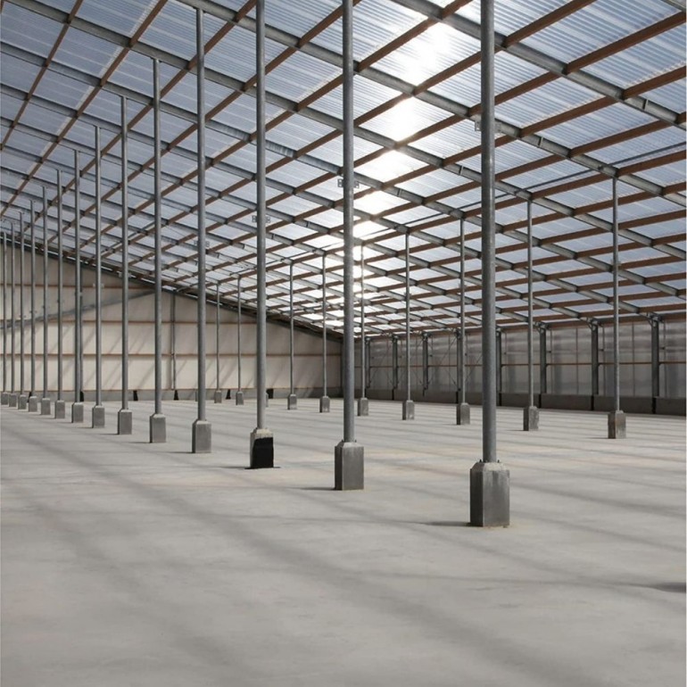 1 Lastra di Policarbonato Corrugato "SuperDur" GRECA 76/18 mm CLEAR 1060X2000mm con protezione UV