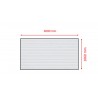 5 pezzi Lastra di Policarbonato Corrugato "SuperDur" GRECA 76/18 CLEAR 1060X3000mm con protezione UV