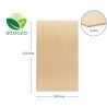 10 fogli pannello compensato 3 mm betulla baltica misura A6 148 x 105 mm