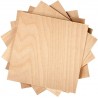 10 fogli pannello compensato 3 mm betulla baltica misura A6 148 x 105 mm