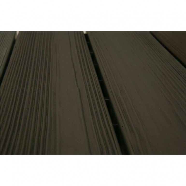 Piastrelle autobloccanti in Plastica con Finitura ad Effetto Legno 37,7 x 18,6 cm. PEZZI 14 Colore beige