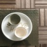 Piastrelle autobloccanti in Plastica con Finitura ad Effetto Legno 37,7 x 18,6 cm. PEZZI 14 Colore beige