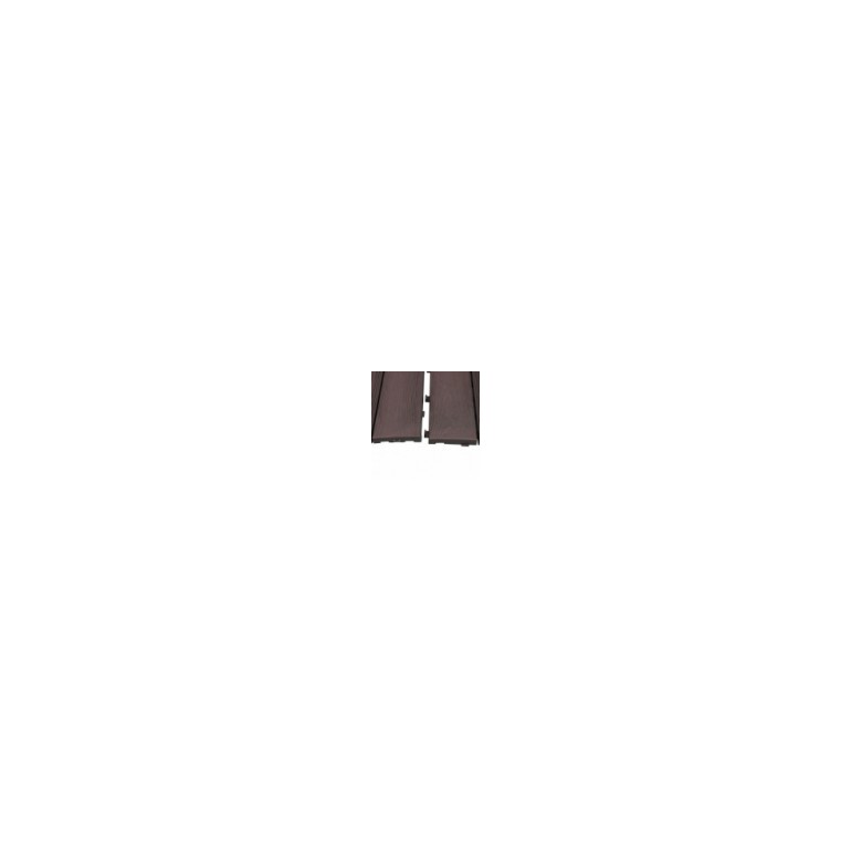 Piastrelle autobloccanti in Plastica con Finitura ad Effetto Legno 37,7 x 18,6 cm. PEZZI 14 Colore beige