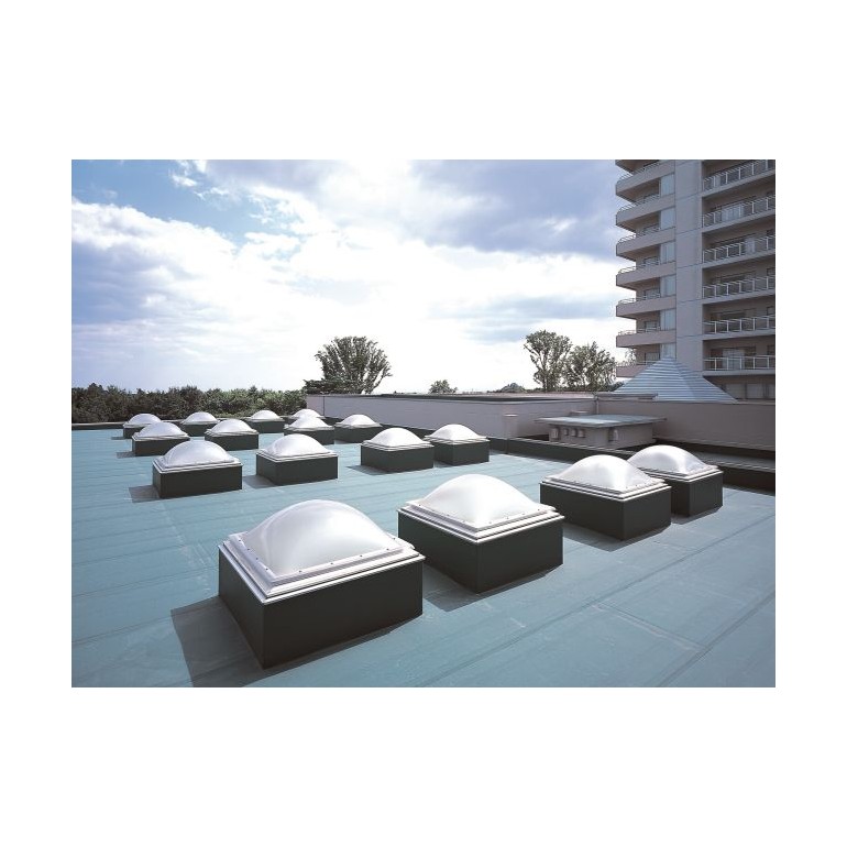 Lastra di policarbonato compatto 4 mm trasparente protetta contro i raggi UV, 2050 x 1000 mm