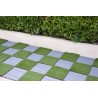 Piastrelle autobloccanti in Plastica con Finitura ad Effetto Legno 37,7 x 18,6 cm da Interno Esterno e Giardino PEZZI 162