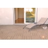 Piastrelle autobloccanti in Plastica con Finitura ad Effetto Legno 37,7 x 18,6 cm da Interno Esterno e Giardino PEZZI 162