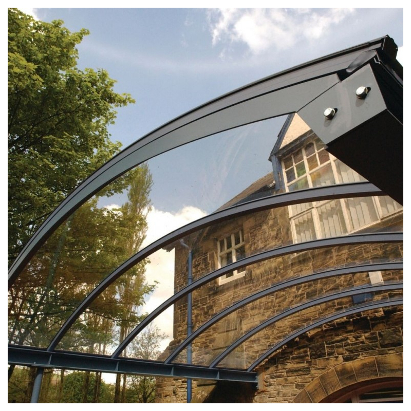 Lastra Policarbonato Compatto 5 mm Trasparente Protezione UV 300X300 mm 