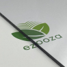 Lastra Policarbonato Compatto 3 mm Trasparente Protezione UV 300X500 mm 