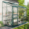 Serra Vitavia Ida 3300 Verde Policarbonato 4mm 132x257 H 222 cm