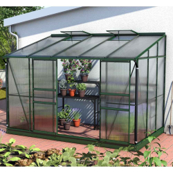 Serra da Parete Vitavia Ida 6500 Verde Policarbonato  6 mm 201x324 H 222 cm
