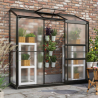 Serra Vitavia Ida 1300 Nero Policarbonato 4mm  69x193 H 182 cm