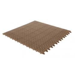 SET 9 Piastrelle per esterno in plastica pvc Multiplate resistenti da giardino flessibili