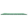Set da 10 Piastrelle in Plastica Flessibili Drenanti 55,5 x 55,5 cm da Esterno Giardino 3,08 m2 Verde