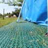 SET 56 Piastrelle Multiplate 30x30 in plastica forate resistenti flessibili per esterno giardino