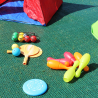 SET 111 Piastrelle Multiplate 30x30 in plastica forate resistenti flessibili per esterno giardino