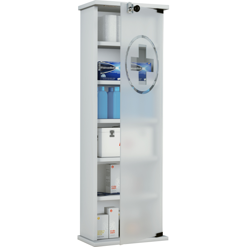 Armadietto Medicinali  SalusBox XXL dim 31x18 h 92 cm