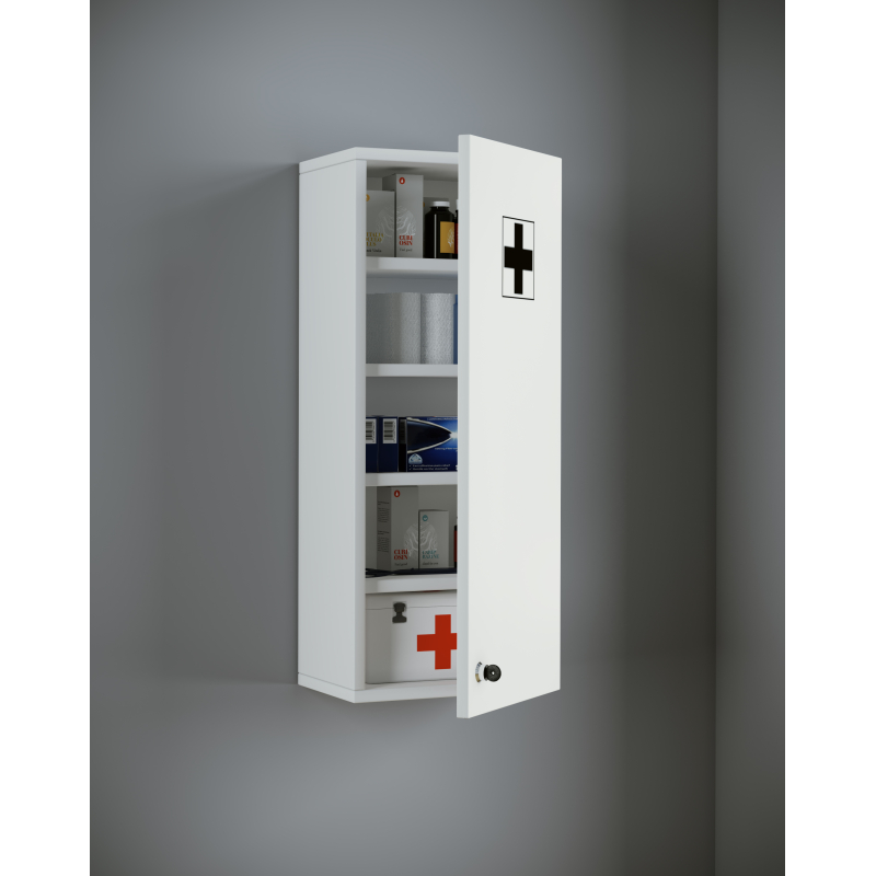 Armadietto Medicinali  Medibox L dim 29x20 h 70 cm