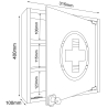 Armadietto Medicinali  VitaMed S dim 32x10 h 40 cm