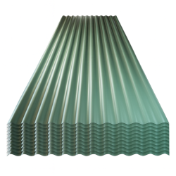 Lastra in PVC Corrugato Compatto 76/18 Verde -  Leggere e Resistenti - Ezooza