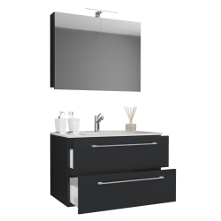 Completo di Ezooza Mobile Sospeso con 2 cassetti Large