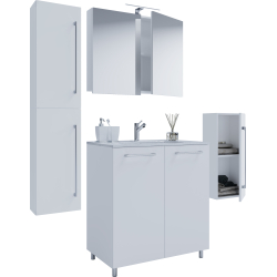 Completo Set5 pz Mobile a terra 2 sportelli con Lavabo | Ezooza