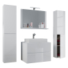 Luce Set Bagno 5 Pezzi Mobile sospeso 2 casetti con | Ezooza