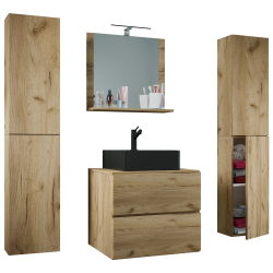 Luce Set Bagno 5 Pezzi Mobile sospeso 2 casetti con | Ezooza