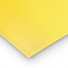 Polipropilene alveolare-polionda, colore Giallo, 200 x 100 cm