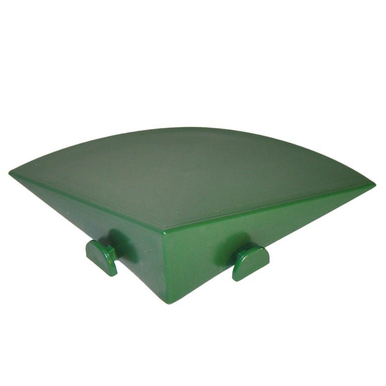 Accessorio per Piastrella in Plastica da Esterno e Giardino ANGOLO 10 x 10cm. Confezione da 4 pezzi