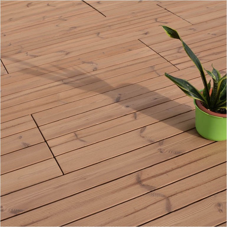 Woodstile pavimentazione modulare in legno base in plastica HDPE 40 x 40cm PEZZI 44 equivalente a  21 m2