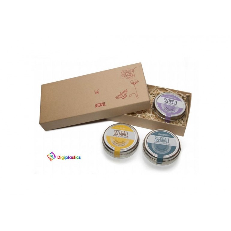 Gift box comprensivo di 3 Seedballs