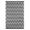 Tappeto "Zig Zag" in plastica reversibile, adatto per interni ed esterni,  resistente alle intemperie