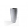 Vaso in Argilla mista Fibra di Vetro STONE, colore GRIGIO CHIARO