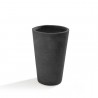 Vaso in Argilla mista Fibra di Vetro MAXIME, colore GRIGIO, misura XL