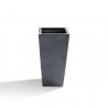 Vaso in Argilla mista Fibra di Vetro RAPHAEL, colore GRIGIO, misura XL