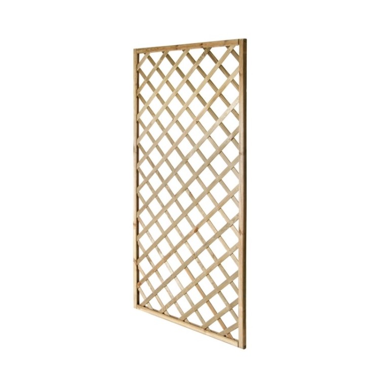 Griglia Rettangolare in Legno Impregnato, 90x180x3 cm