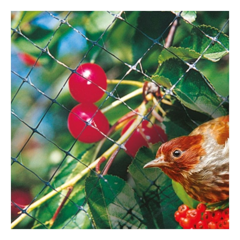 Rete Anti-Uccelli NO BIRDS, maglia 12x15 mm, 4x10 metri