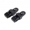 Pinze Tenditelo con Occhielli, colore NERO, set da 4 pezzi