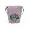 Idea regalo Kit Coltivazione Fiori di Petunia, con vaso in metallo, terriccio e semi